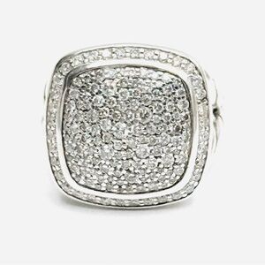 David Yurman Albion 14mm Pave Diamond Ring